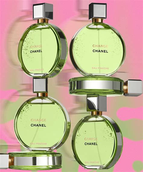 chanel chance green vs pink|chanel perfume chance pink boots.